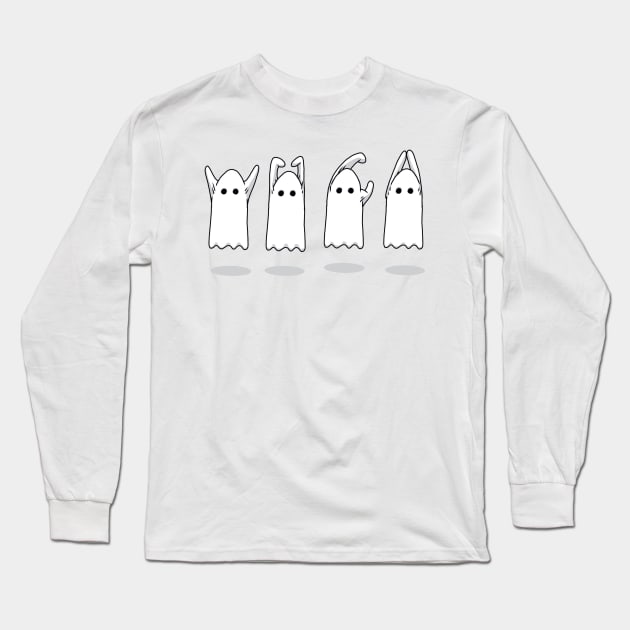 YMCA ghost Long Sleeve T-Shirt by yayzus